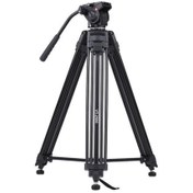 تصویر سه پایه فیلمبرداری کینگ جوی Kingjoy VT-2500 Kingjoy Professional Video Tripod VT-2500