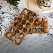 تصویر جا تخم مرغی چوبی(Egg Tray ATE 1) 