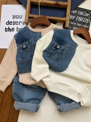 تصویر ست ترکیبی جین – کد ۱۳۶-۱ 