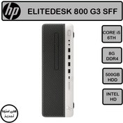 تصویر مینی کیس اچ پی استوک G3 800 | 8GB RAM | 500GB HDD | Core i5 6th Hp elitedesk 800 G3