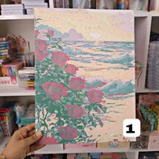 تصویر رنگ آمیزی با اعداد سایز۳۰در۴۰ 