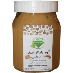 تصویر کره بادام زمینی خالص | نیم کیلویی | الماس سلامت 