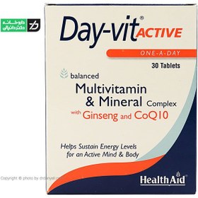 تصویر قرص دی ویت اكتیو 30 عدد هلث اید Health Aid Day Vit Active Tabs