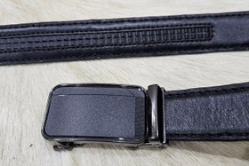 تصویر کمربند ریلی دو رو چرم گاوی 