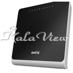 تصویر مودم و روتر شبکه Netis Wireless Vdsl Ac1200 Doubleband Dl4480v 