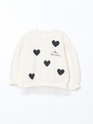 تصویر سویشرت نوزاد دختر با یقه دوچرخه‌ای ضخیم ال‌سی وایکیکی - LC Waikiki -- 876229058- اورجینال 