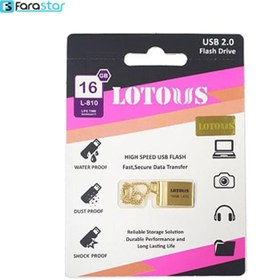 تصویر فلش مموری لوتوس مدل L-810 ظرفیت 16 گیگابایت Lotous L-810 16GB Flash Memory