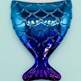 تصویر براش ناخن طرح ماهی کوچک - سبز Nail brush