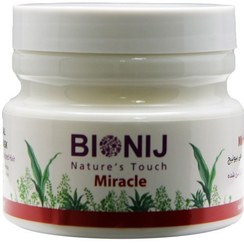 تصویر ماسک کاسه ای گیاهی موهای رنگ یا کراتین شده بیونیج 450 ميلی لیتر Bionij Miracle Herbal Colored Or Keratinized Hair Mask 450ml