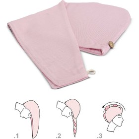 تصویر حوله مو لیپار 