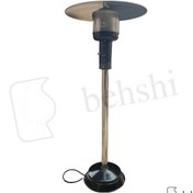 تصویر هیتر قارچی گازی استیل ایرانی با تنظیم ارتفاع 