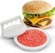 تصویر همبرگر زن دستی خانگی ۲ عددی 