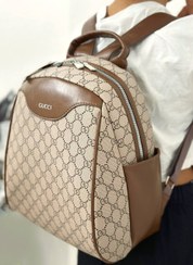 تصویر کوله پشتی دخترانه زنانه اسپرت اداری دانشجویی مارک گوچی GUCCI فانتزی خارجی 