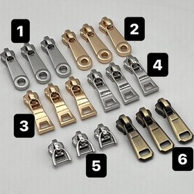 تصویر سرزیپ5جهت زیپ فلزی (طرح ykk کیفیت اعلاء و سنگین ) 