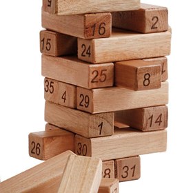 تصویر بازی آموزشی جنگا سپتا مدل ۵۴ قطعه 