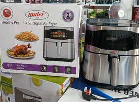 تصویر سرخ کن بدون روغن مایر مدل MR980 ظرفیت 13.5 لیتری Maier MR980 Air Fryer 13.5L