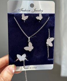 تصویر نیم ست جواهر Necklace + Earring