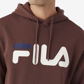 تصویر هودی ورزشی مردانه فیلا Fila Sport Samari Hoodie قهوه ای 