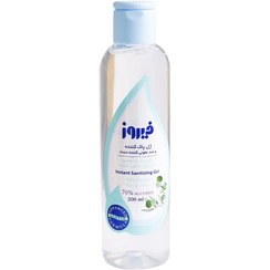تصویر ژل پاک کننده و ضد عفونی کننده دست فیروز 200 میلی لیتر Firooz Instant Sanitizing Gel 200 ml