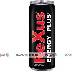 تصویر انرژی زا 250 میلی لیتر 24 عددی برند رکسوس - بازار فوری Rexos bra​nd energy drink 250 ml- 24 pieces