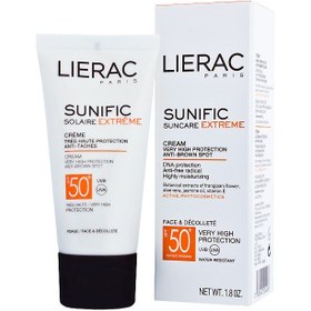 تصویر کرم ضد آفتاب لیراک کرم پودری SPF50 Kerem zedaftab