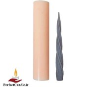 تصویر قالب سیلیکونی شمع قلمی مدرن نوک تیز 