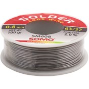 تصویر سیم لحیم سومو 0.8 میلیمتر 100 گرم مدل SOMO SM608 solder wire