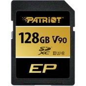 تصویر کارت حافظه Patriot V90 SDXC UHS-II U3 SD Card 128GB 