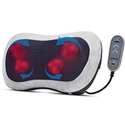 RENPHO Shiatsu Neck and Shoulder Back Massager with Heat, Electric  Vibration Deep Tissue 3D Kneading Massage Pillow for Pain Relief on Waist,  Leg, Calf, Foot, Arm, Belly, Full Body, Muscles price in