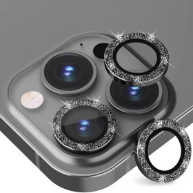 تصویر محافظ لنز شاین دار مشکی - Iphone 11 ا Shiny Black Lens Protector Shiny Black Lens Protector