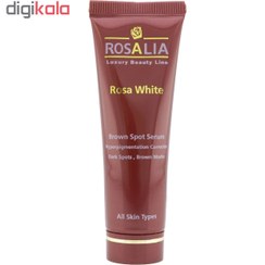 تصویر سرم ضد لک رزالیا مدل Rosa White حجم 30 میلی لیتر 