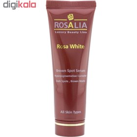 تصویر سرم ضد لک رزالیا مدل Rosa White حجم 30 میلی لیتر 