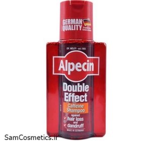 تصویر شامپو کافئین ضد شوره و ریزش Double Effect آلپسین Alpecin Alpecin Double Effect Caffeine hair Shampoo 200ml