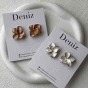 تصویر گوشواره ی مینا کاری 