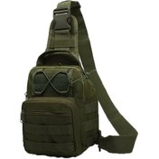 تصویر کیف دوشی تاکتیکال ظرفیت ۱۳ لیتر وزن ۳۸۰ گرم 