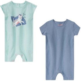 تصویر پک دو عددی رامپر بچگانه برند آلمانی lupilu 