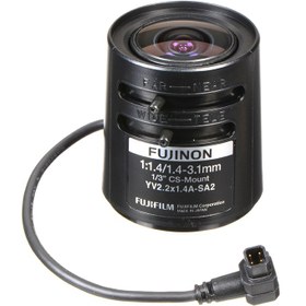 تصویر لنز دوربین مداربسته فوجینون مدل fish eye YV2.2X1.4A-SA2 