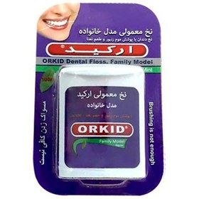 تصویر نخ دندان خانواده ۱۰۰متری ارکید ORkid dental floss