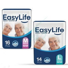 تصویر پوشک بزرگسالان EasyLife مدل چسبی 