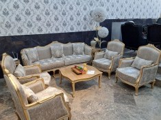 تصویر مبل راحتی 7 نفره سه گل 