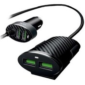 تصویر شارژر فندکی تسکو مدل TCG 7 DUAL TSCO TCG 7 DUAL Car Charger