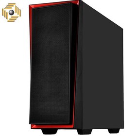 تصویر کیس کامپیوتر سیلوراستون SST-RL06BR-GP SST-RL06BR-GP Mid Tower Case