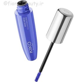 تصویر ریمل رنگی حجم دهنده ماکسی مود کیکو میلانو maxi mod colour mascara kiko Milano 