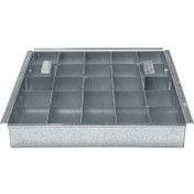 تصویر قالب براونی گالوانیزه سایز ۲۵ 