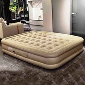 تصویر تشک بادی دو نفره شارژی پمپ دار 