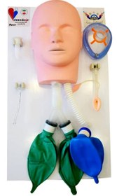 تصویر مانکن تنفس مصنوعی پایه artificial respiration mannequin