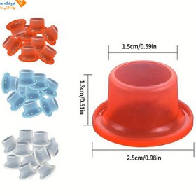 تصویر تفلون سیلیکونی گسکت - بسته 5 عددی Faucet Leak-Proof Sealing Gasket Silicone Plug