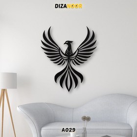 تصویر تابلو دیوارکوب طرح ققنوس دیزانور کد A029 