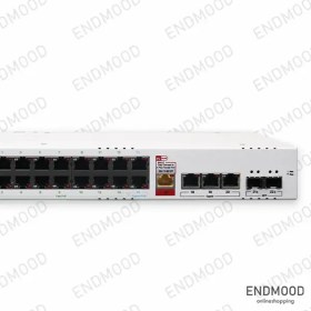 تصویر سوییچ شبکه 22 پورت کی دی تی KP-1606J3SFT Network switch KDT KP-1606J3SFT