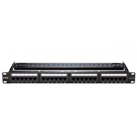 تصویر پچ پنل 24 پورت Cat6 UTP کی نت مدل K-NPC6U024 Knet K-NPC6U024 Cat6 UTP 24 Port Patch Panel